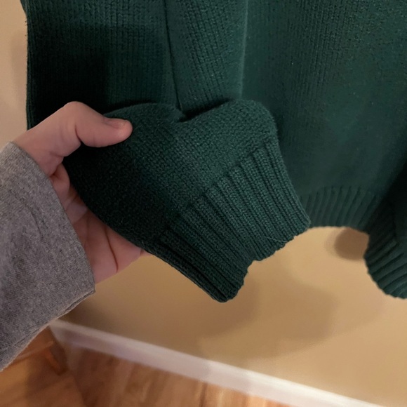 Eddie Bauer Mens green crew neck Sweater XXL TALL - Picture 5 of 9